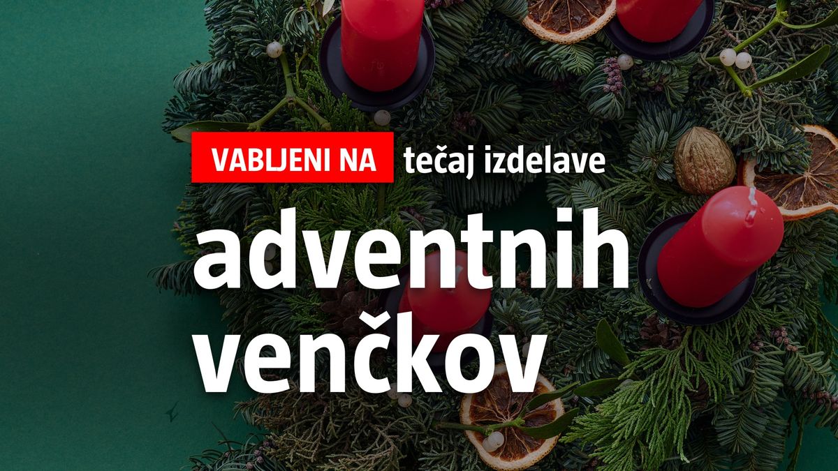 Te\u010daj izdelave adventnih ven\u010dkov | BAUHAUS Rudnik