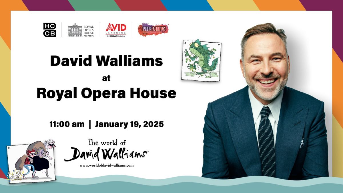 David Walliams at Royal Opera House Mumbai - India Tour 2025