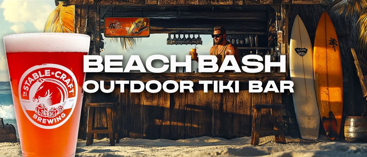 Beach Bash: Outdoor Tiki Bar