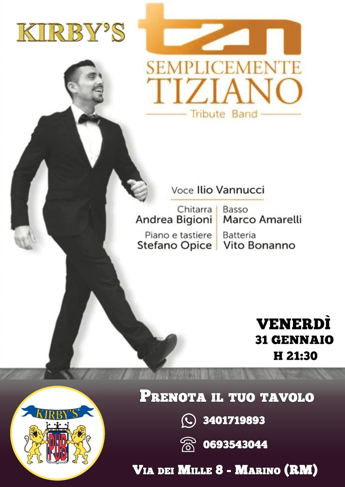 SEMPLICEMENTE TIZIANO - Tributo Tiziano Ferro