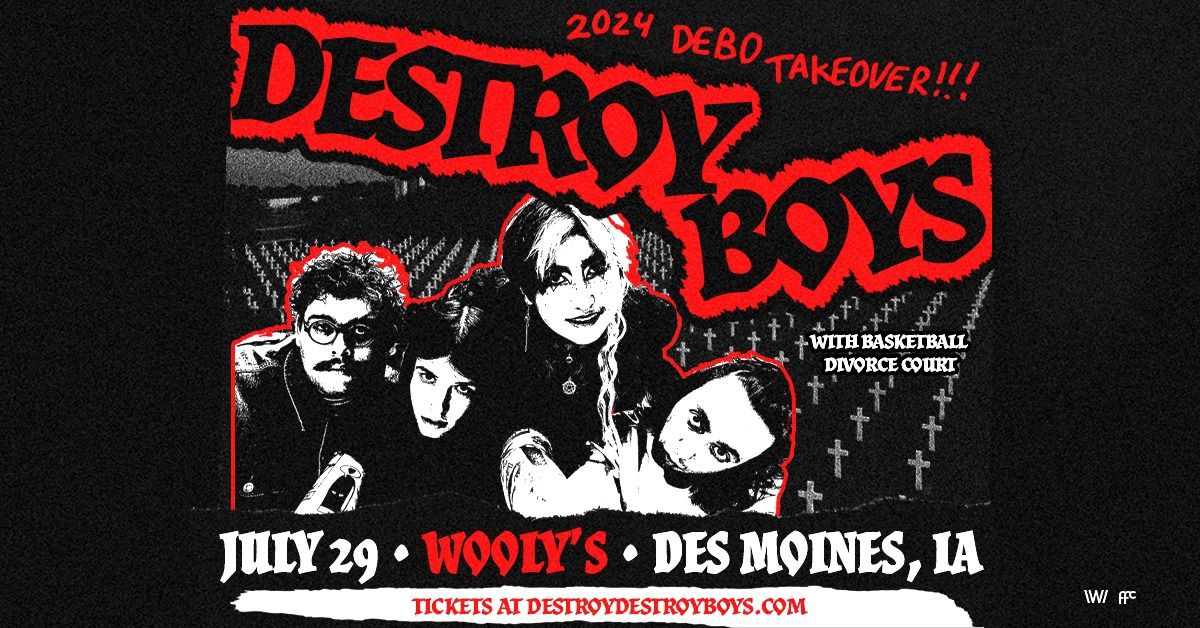Destroy Boys at Wooly's