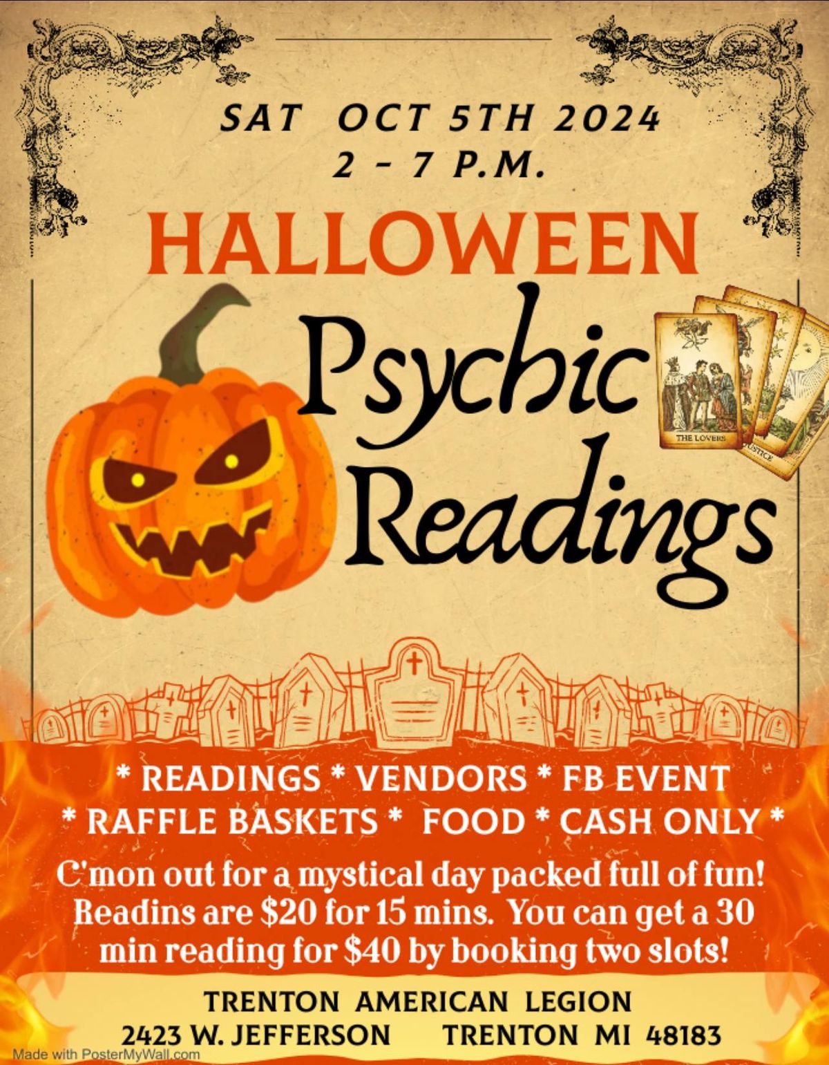 Trenton American Legion Psychic Event