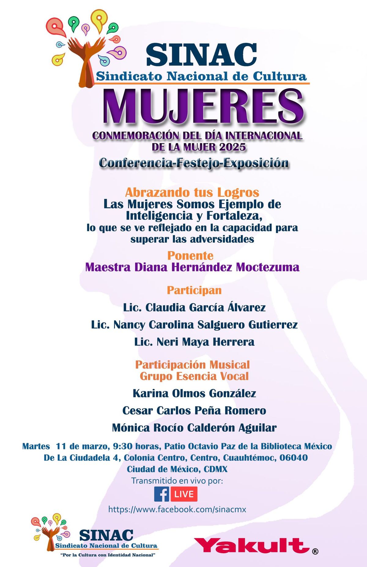 CONMEMORACI\u00d3N DEL D\u00cdA INTERNACIONAL DE LA MUJER 2025