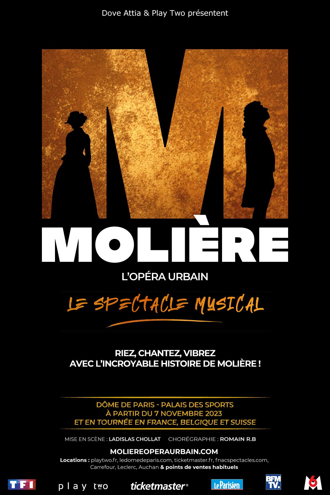 MOLIERE L'OPERA URBAIN \u2022 PALAIS NIKA\u00cfA - NICE \u2022 SAMEDI 19 OCTOBRE