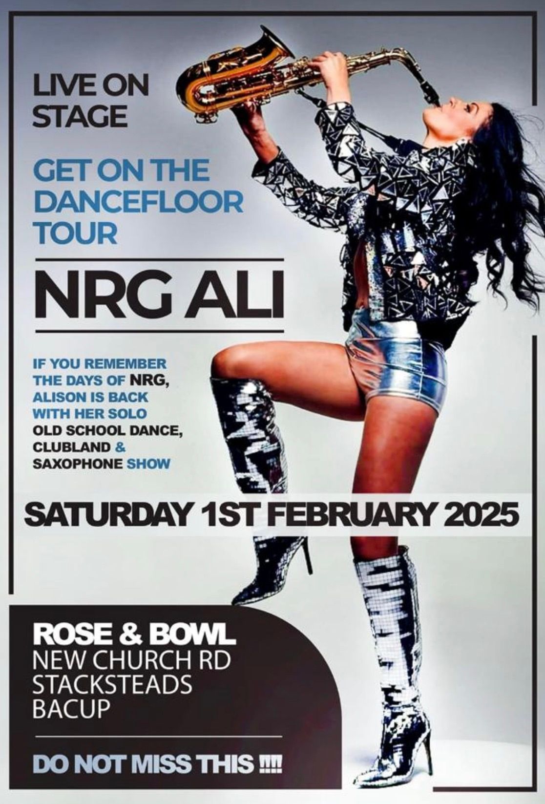 ONE NIGHT ONLY NRG-ALI