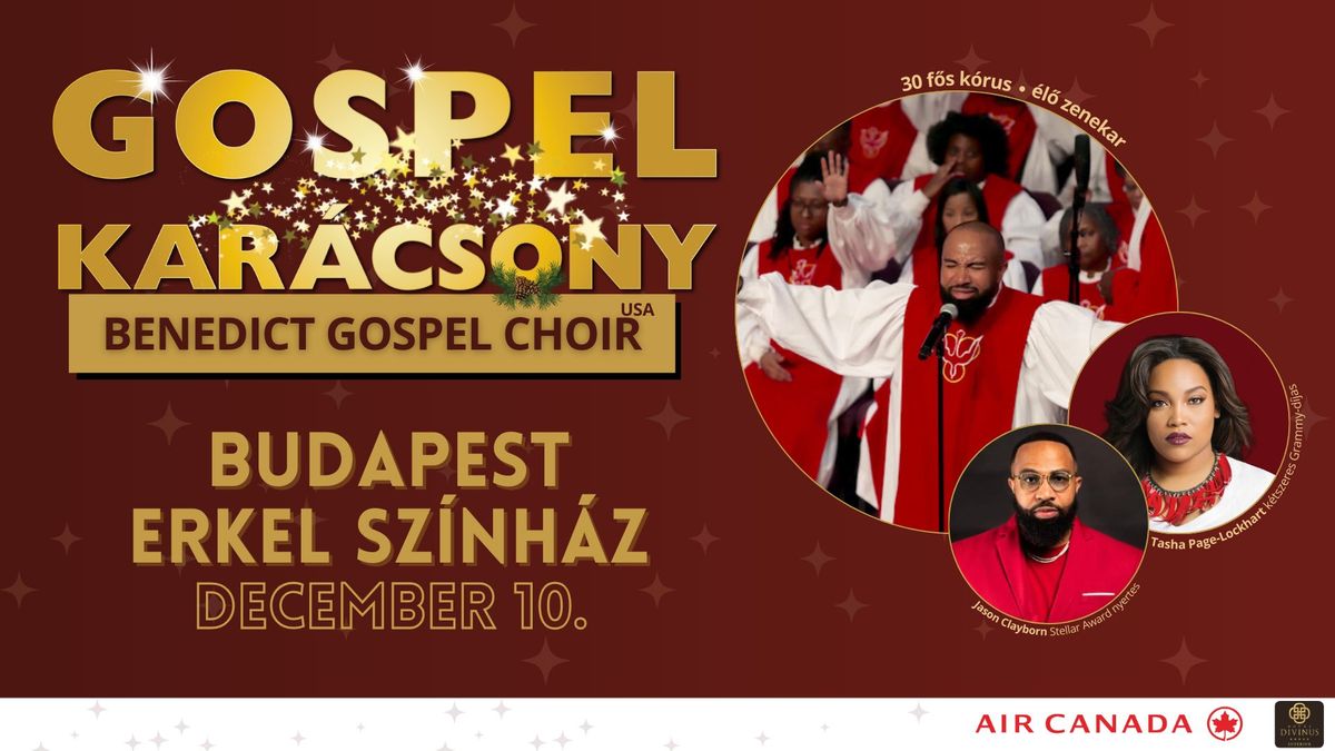 GOSPEL KAR\u00c1CSONY 2024 \/\/ Budapest - Erkel Sz\u00ednh\u00e1z