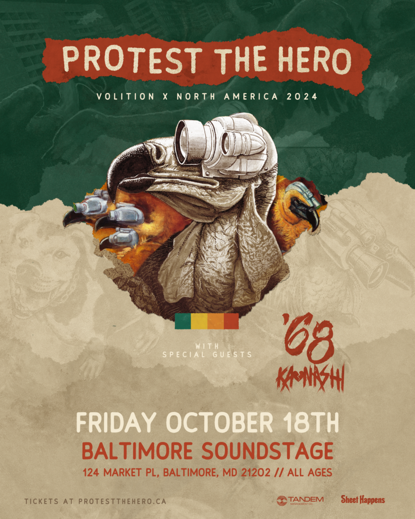 Protest The Hero with Kaonashi