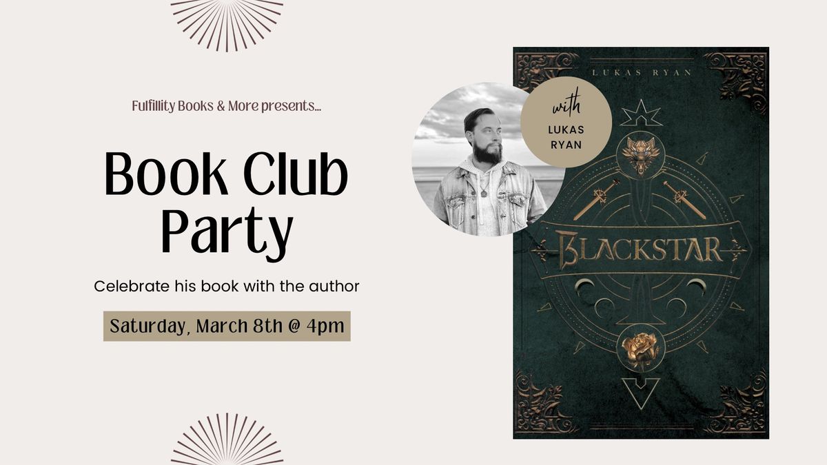 Book Club Party with Lukas Ryan