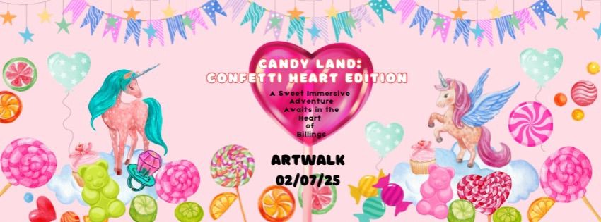 Artwalk at Confetti, Feb. \u201825