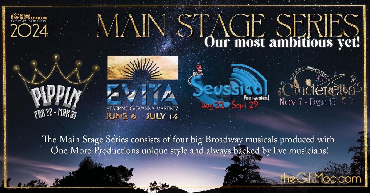 2024 Season of Musicals at The GEM Theatre! 