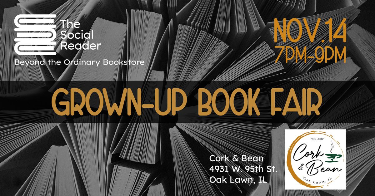 Grown-Up Book Fair at Cork & Bean