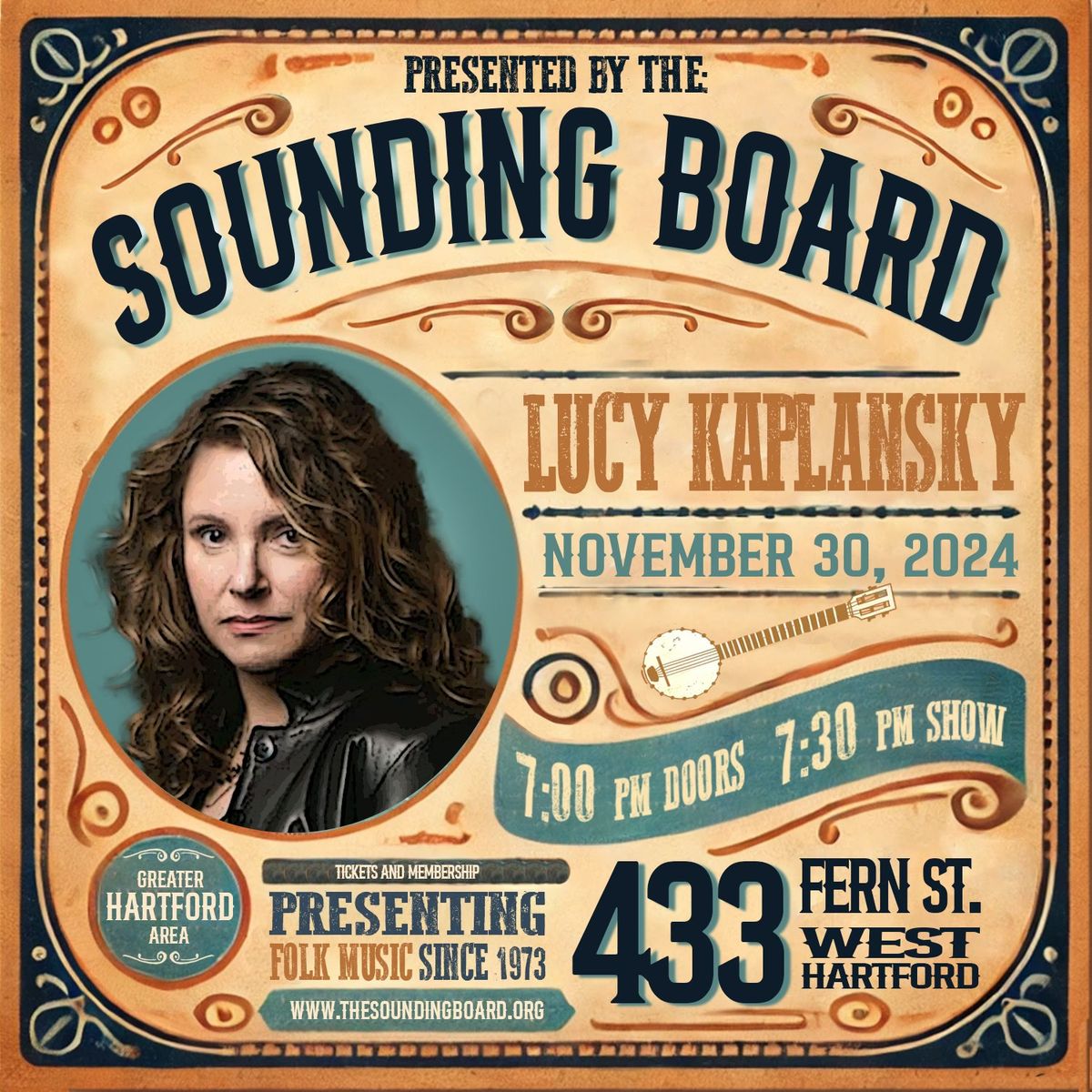 Lucy Kaplansky at The Sounding Board