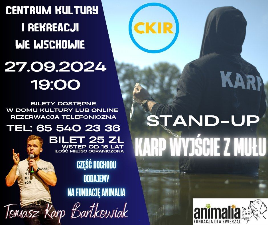 Stand-up Karp wyj\u015bcie z mu\u0142u 