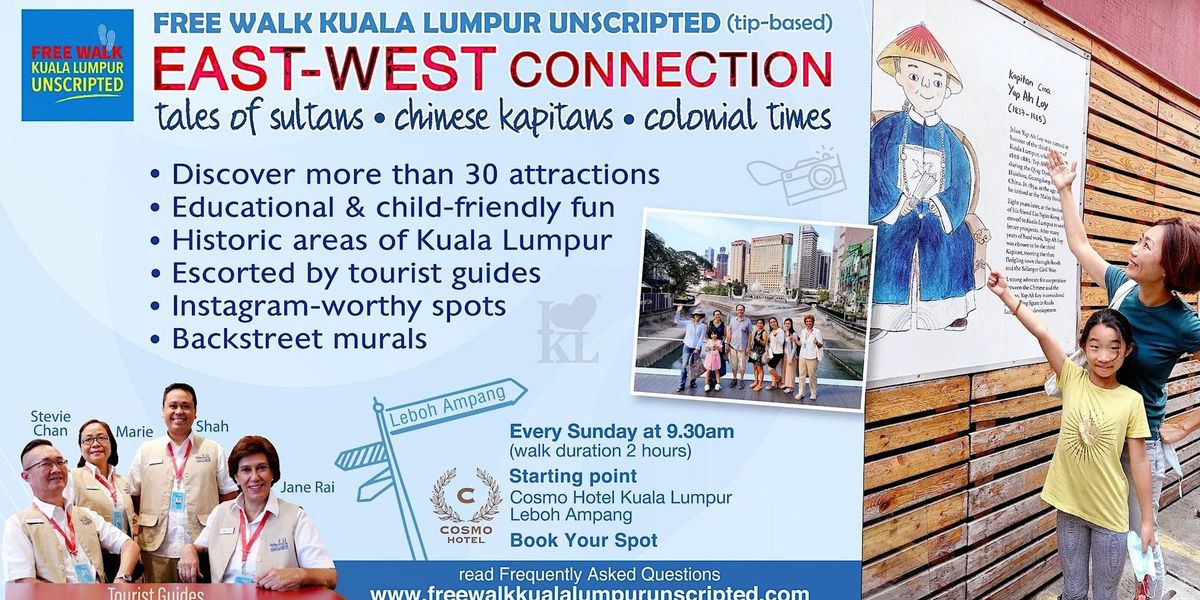 East-West Connection walk in Kuala Lumpur (tip-based)