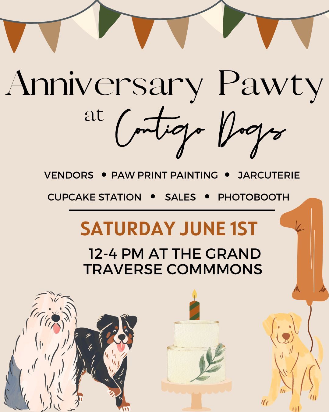 Anniversary Pawty at Contigo Dogs