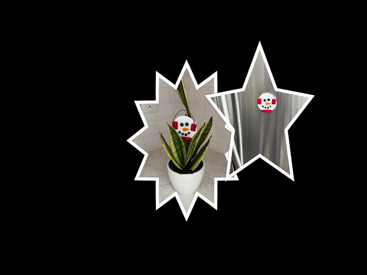 Snowmen Peeking Out (Make 4!)