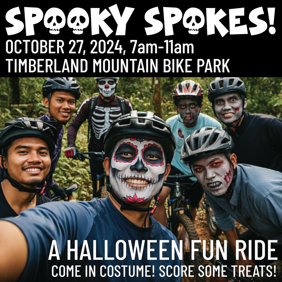 Spooky Spokes: a Halloween Fun Ride!