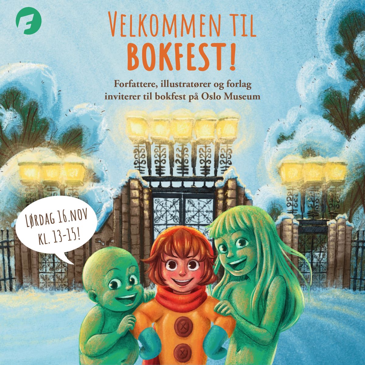 Bokfest p\u00e5 Bymuseet i Frognerparken!