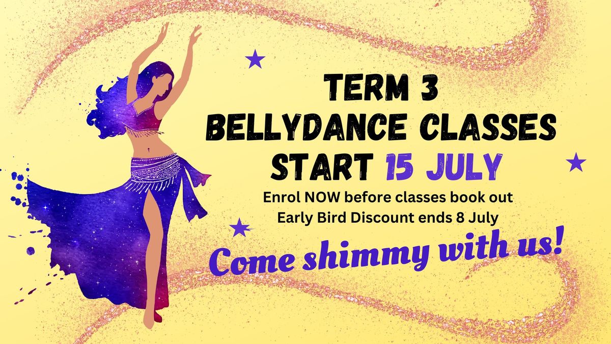 Bellydance Classes starting 15 July