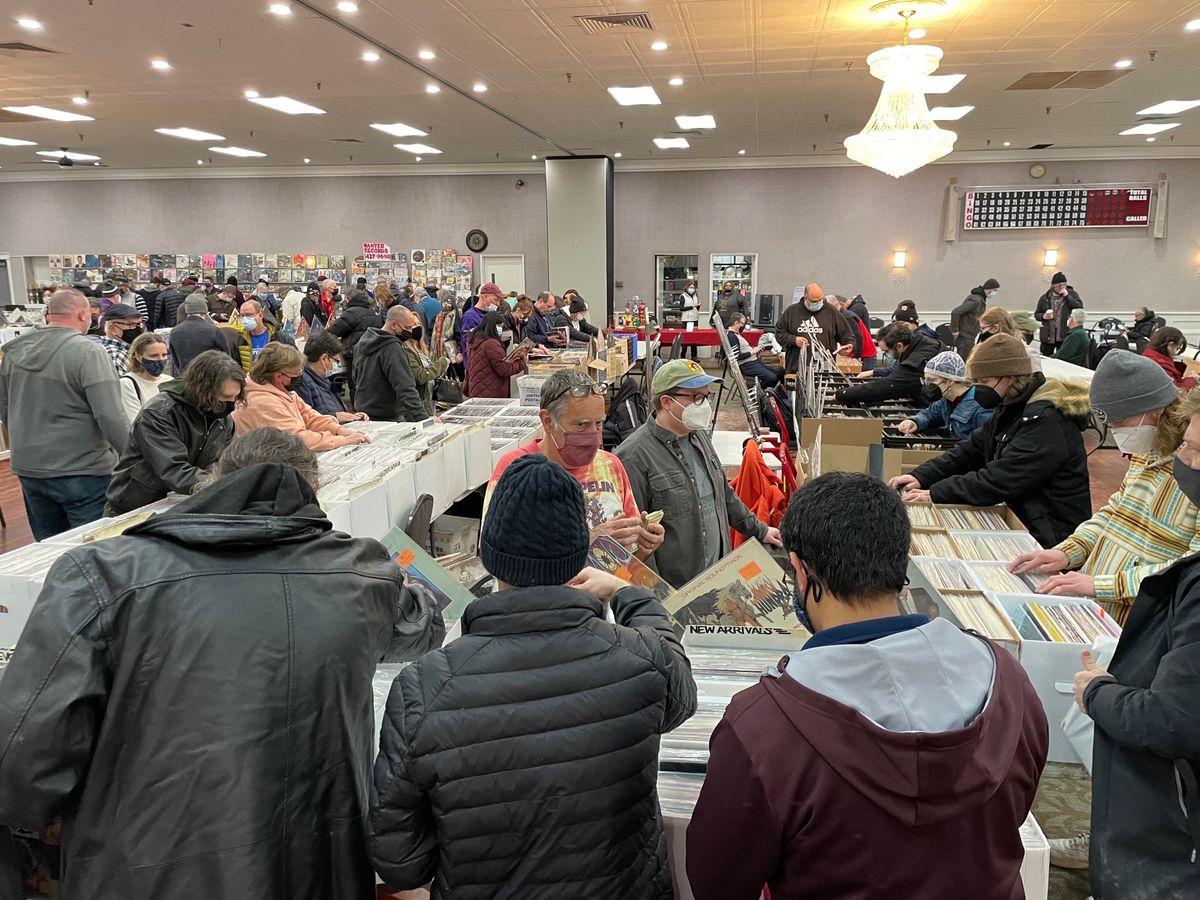 The New Haven Record Riot! Over 15,000 LPs in one room! CDs too.