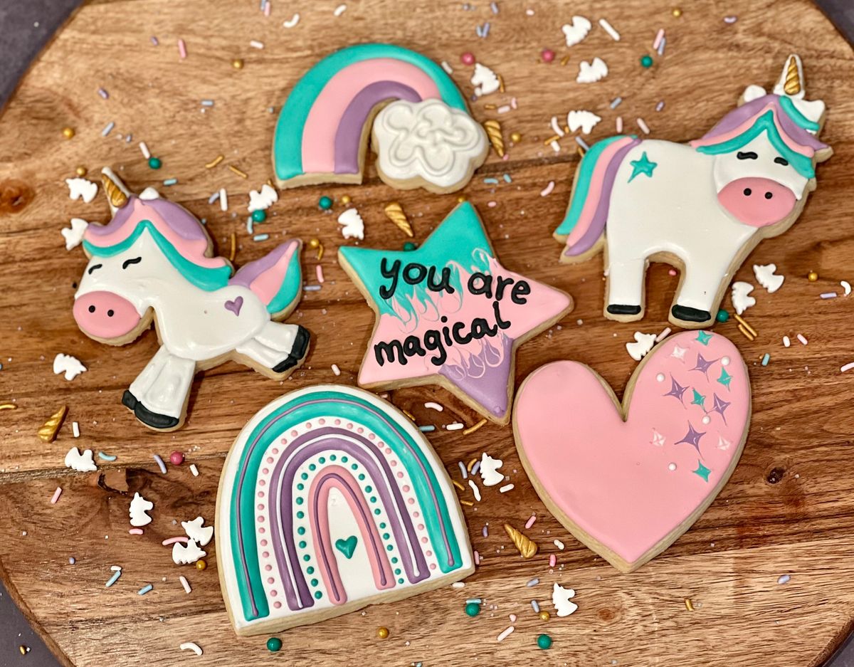 March 11th Rainbows and Unicorns Cookie Class at High Plains Brewing