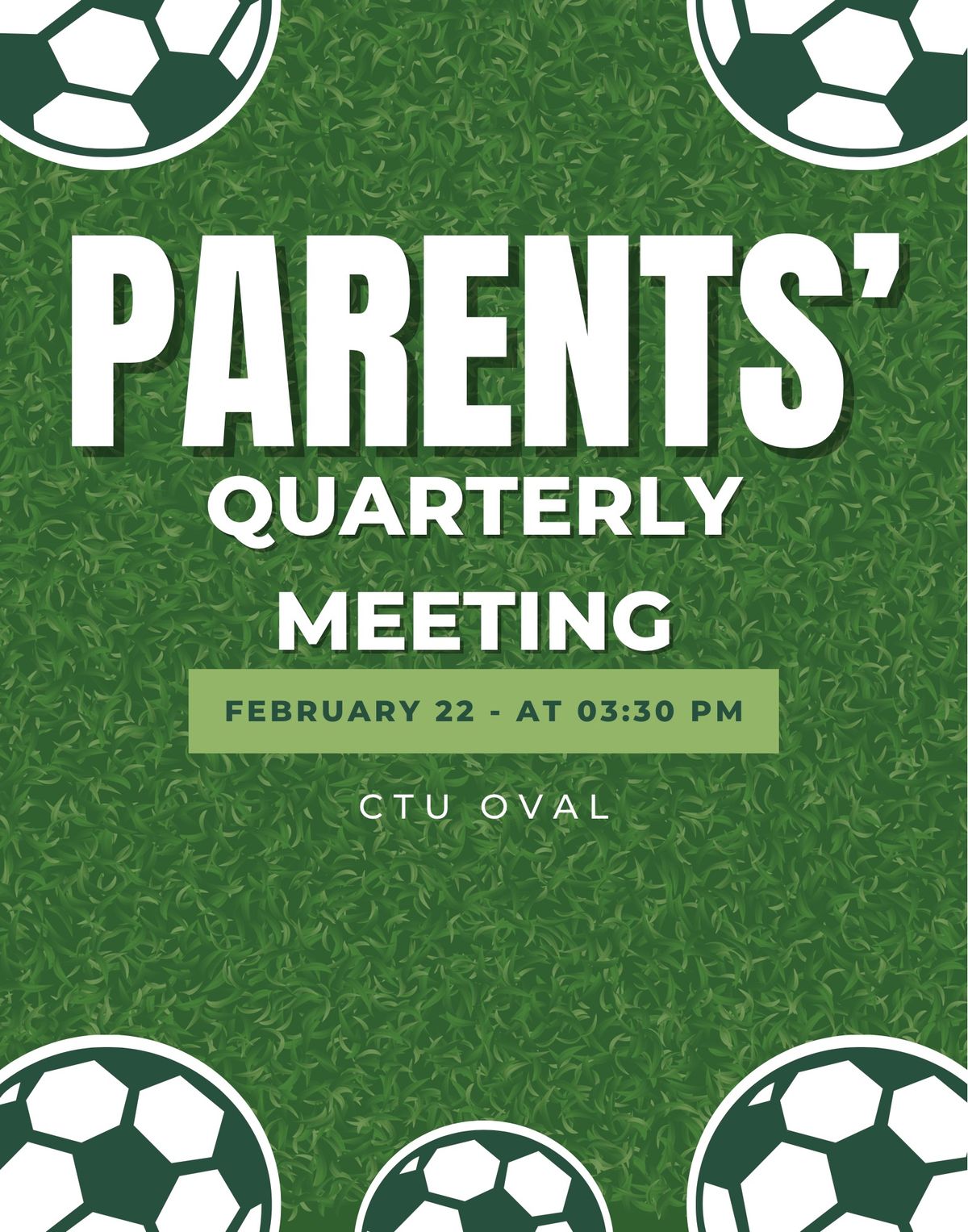 Parents\u2019 Meeting for Q1 2025