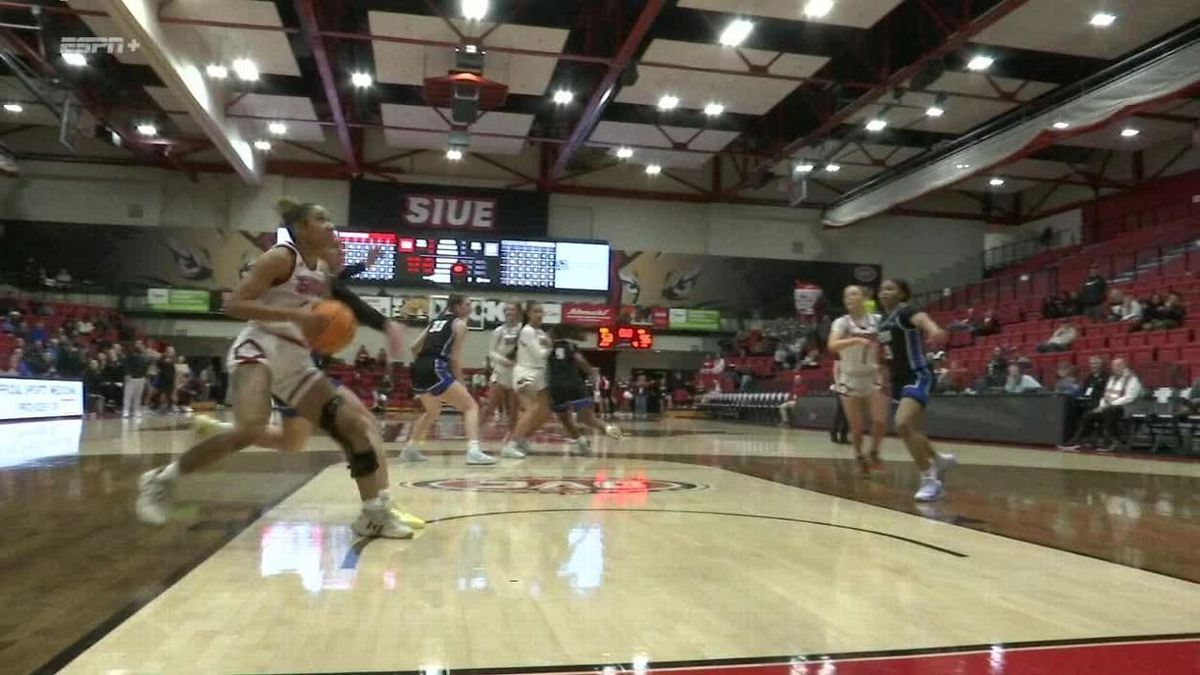 SIU Edwardsville Cougars at Eastern Illinois Panthers Mens Basketball