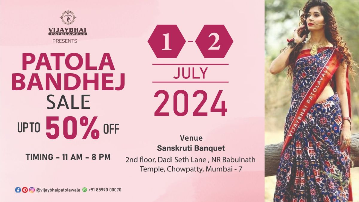 Patola & Bandhej Sale in Mumbai (Chowpatty )