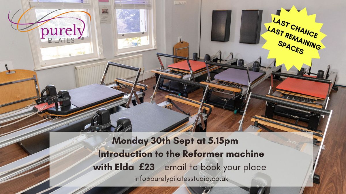 Introduction to Reformer Pilates