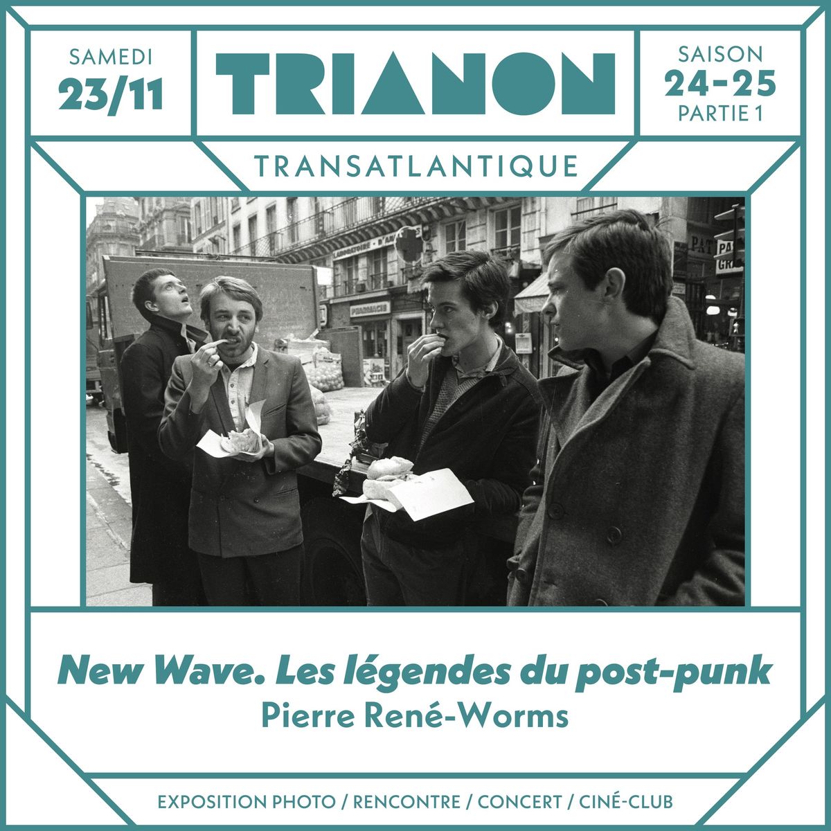 NEW WAVE - LES L\u00c9GENDES DU POST-PUNK \/ Expo photo - Rencontre - Concert - Cin\u00e9-Club