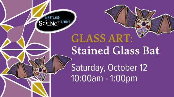 Glass Art: Stained Glass Bat