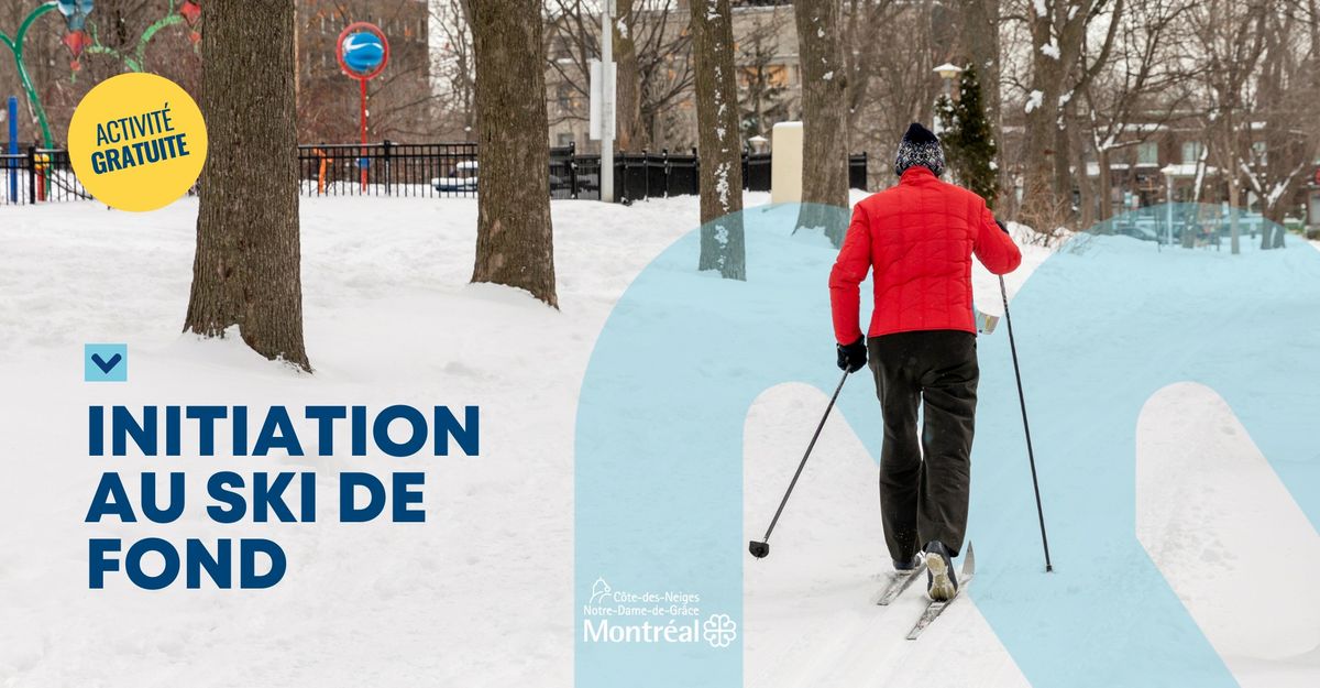 Initiation au ski de fond au parc Van Horne