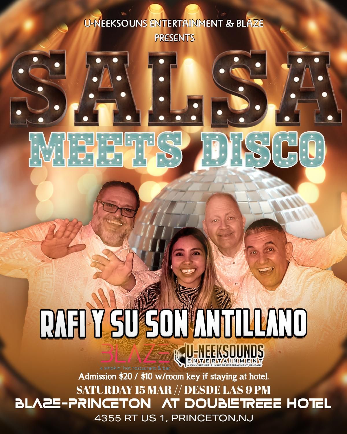 Salsa Meets Disco @ Blaze-Princeton