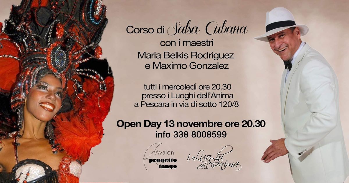 Corso di Salsa Cubana. OPEN DAY!!!!