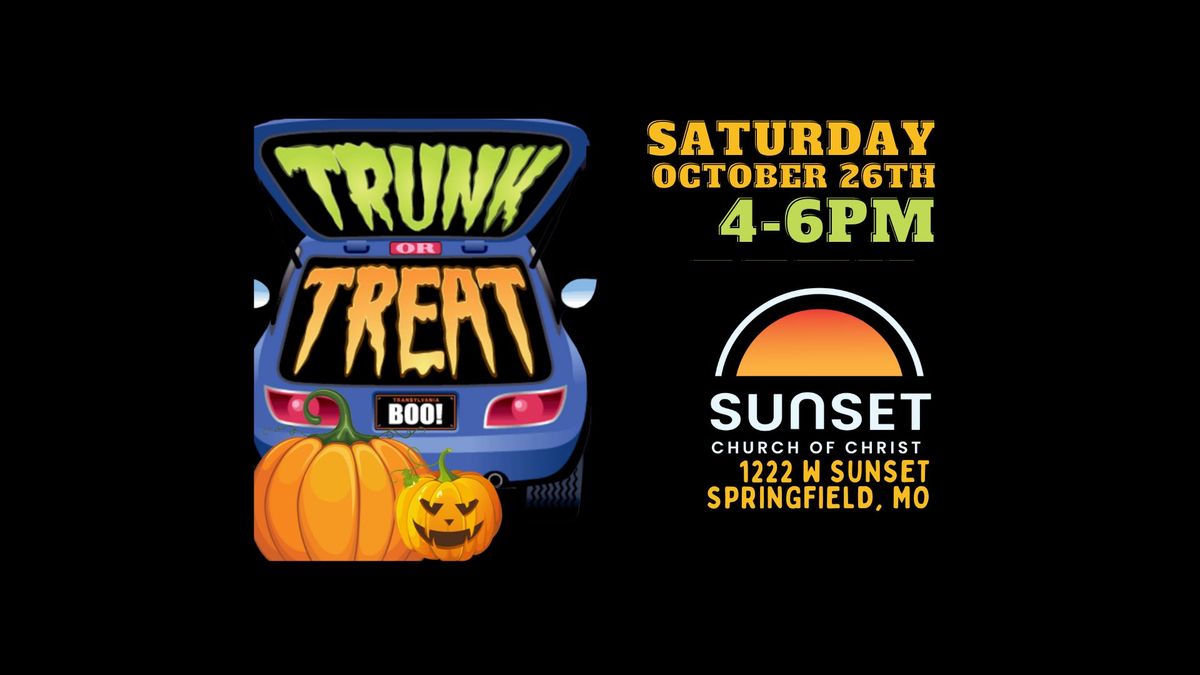 TRUNK or TREAT