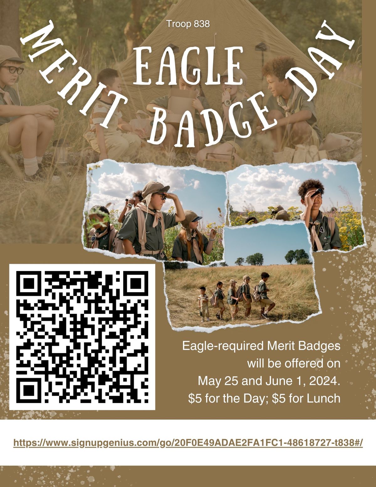 Troop 838 Eagle Merit Badge Day 2