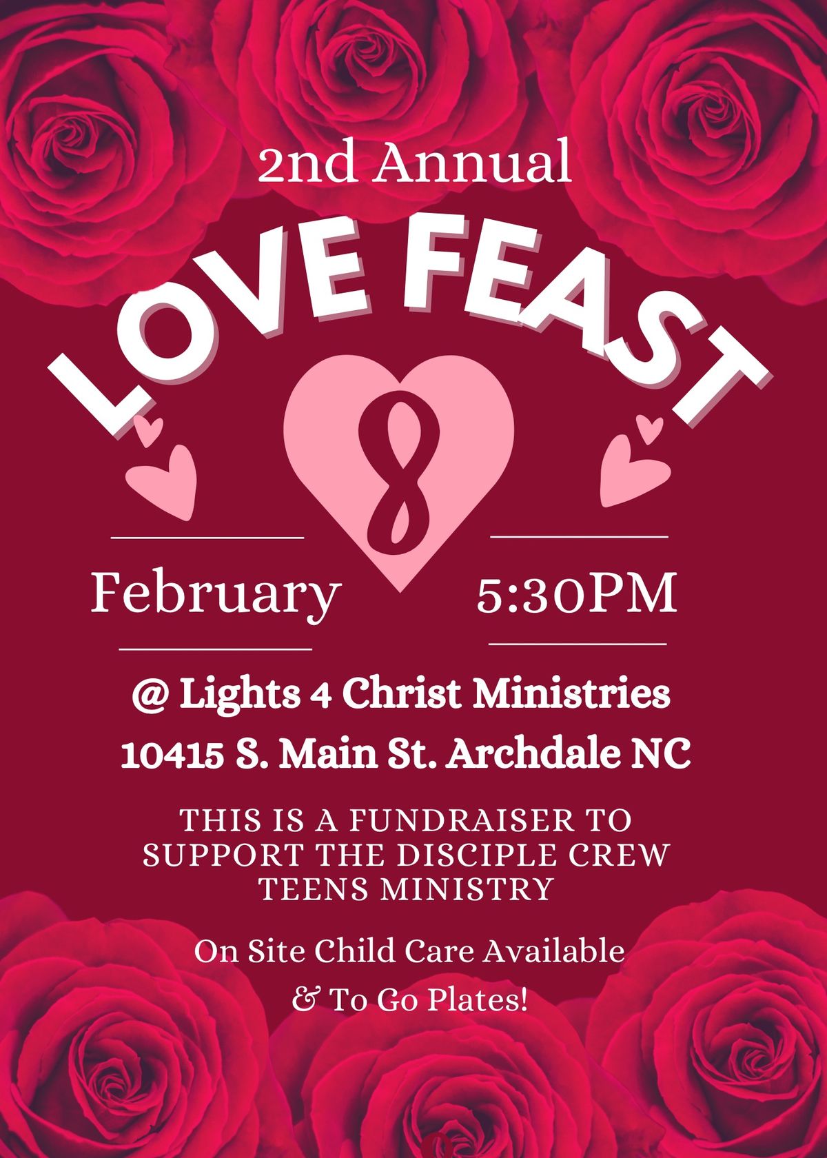 2nd Annual Love Feast 