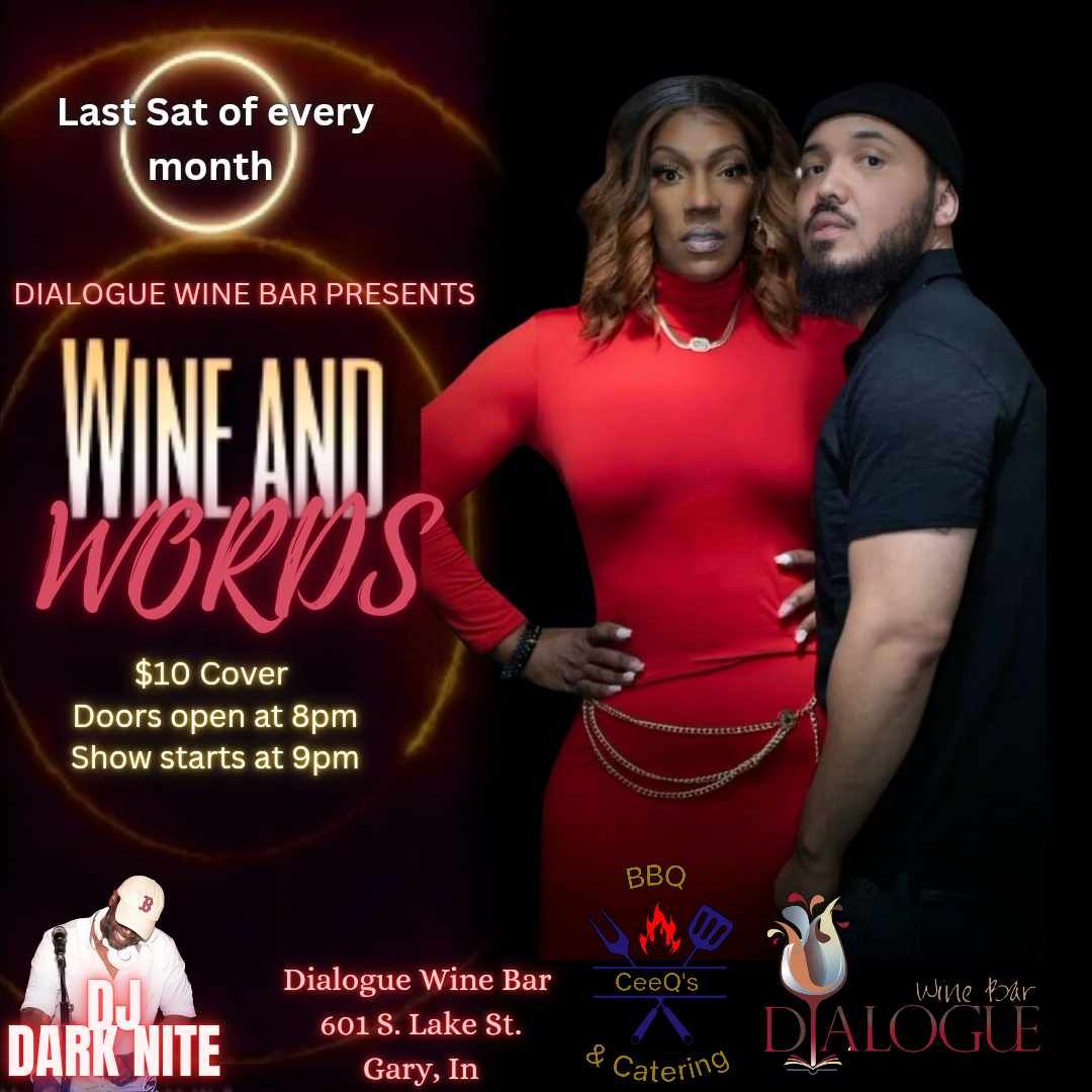 Dialogue Wine Bar Presents: Wine and Words 