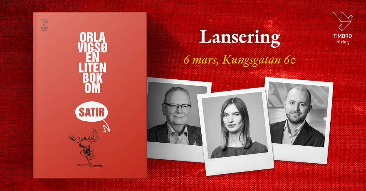 LANSERING: En liten bok om satir