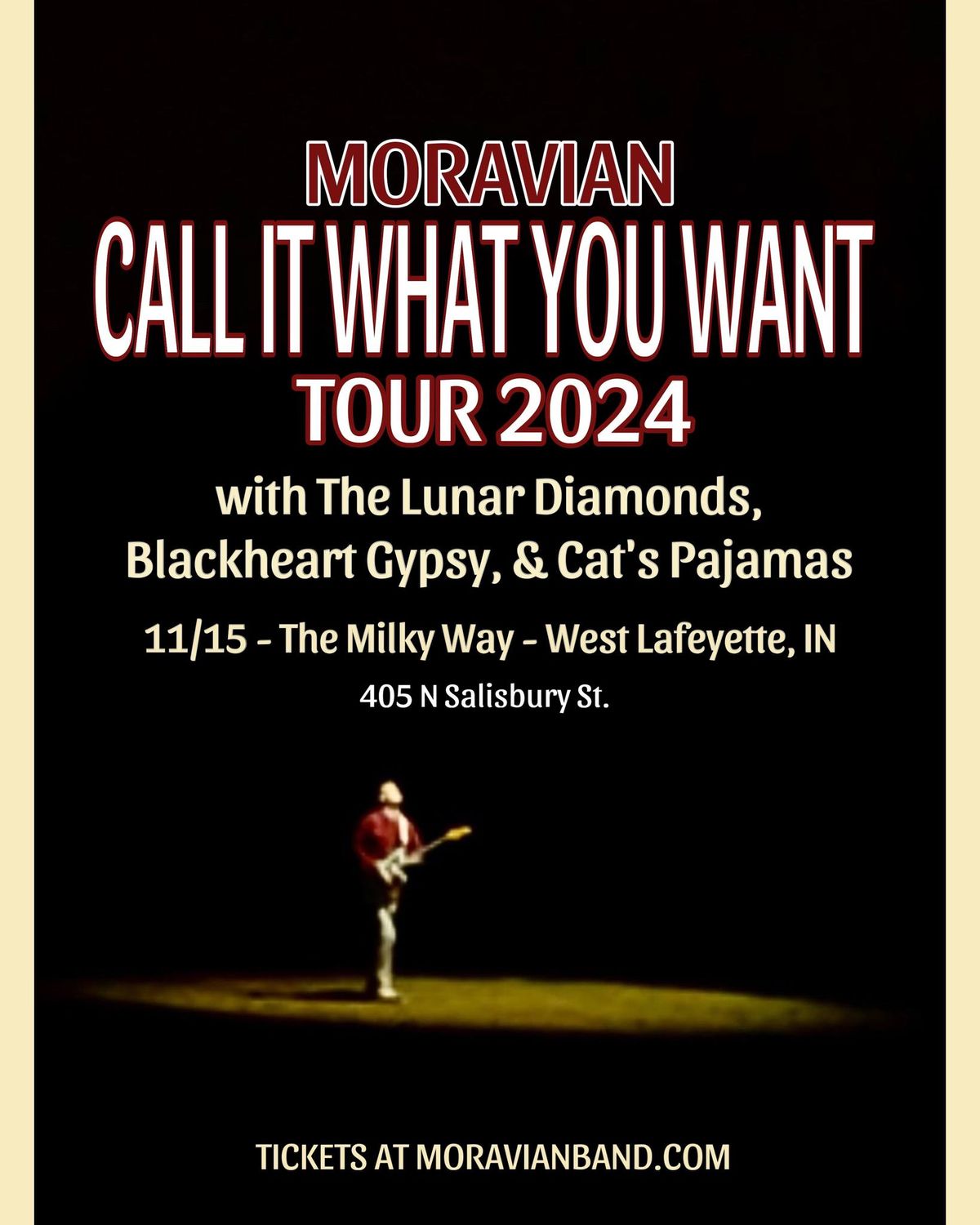 MORAVIAN: Call It What You Want Tour 2024