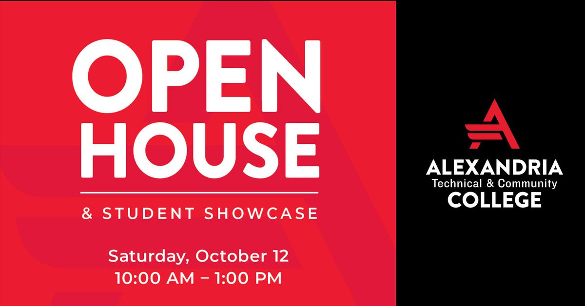 Open House & Student Showcase | Alexandria College