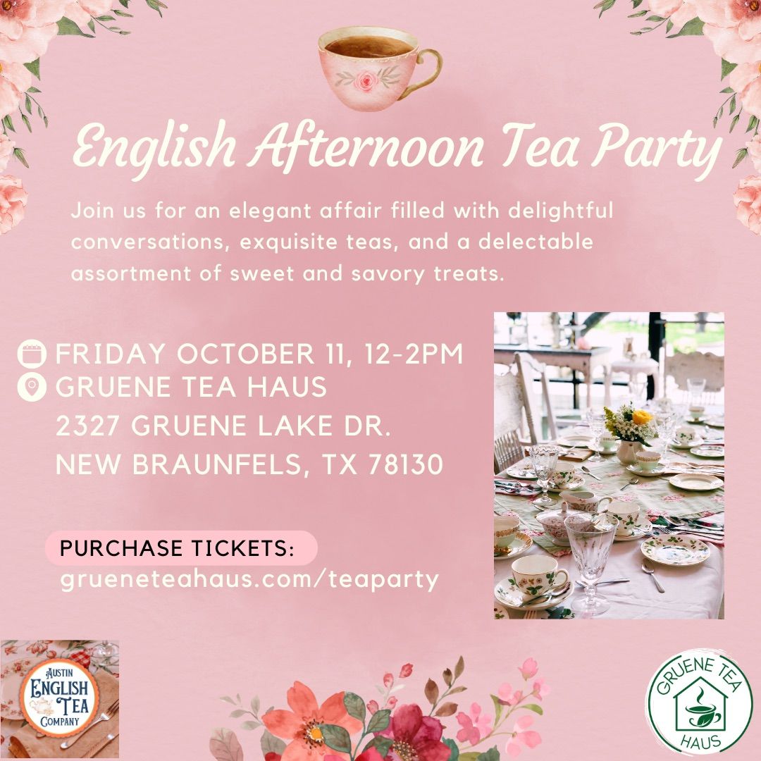 English Afternoon Tea Party