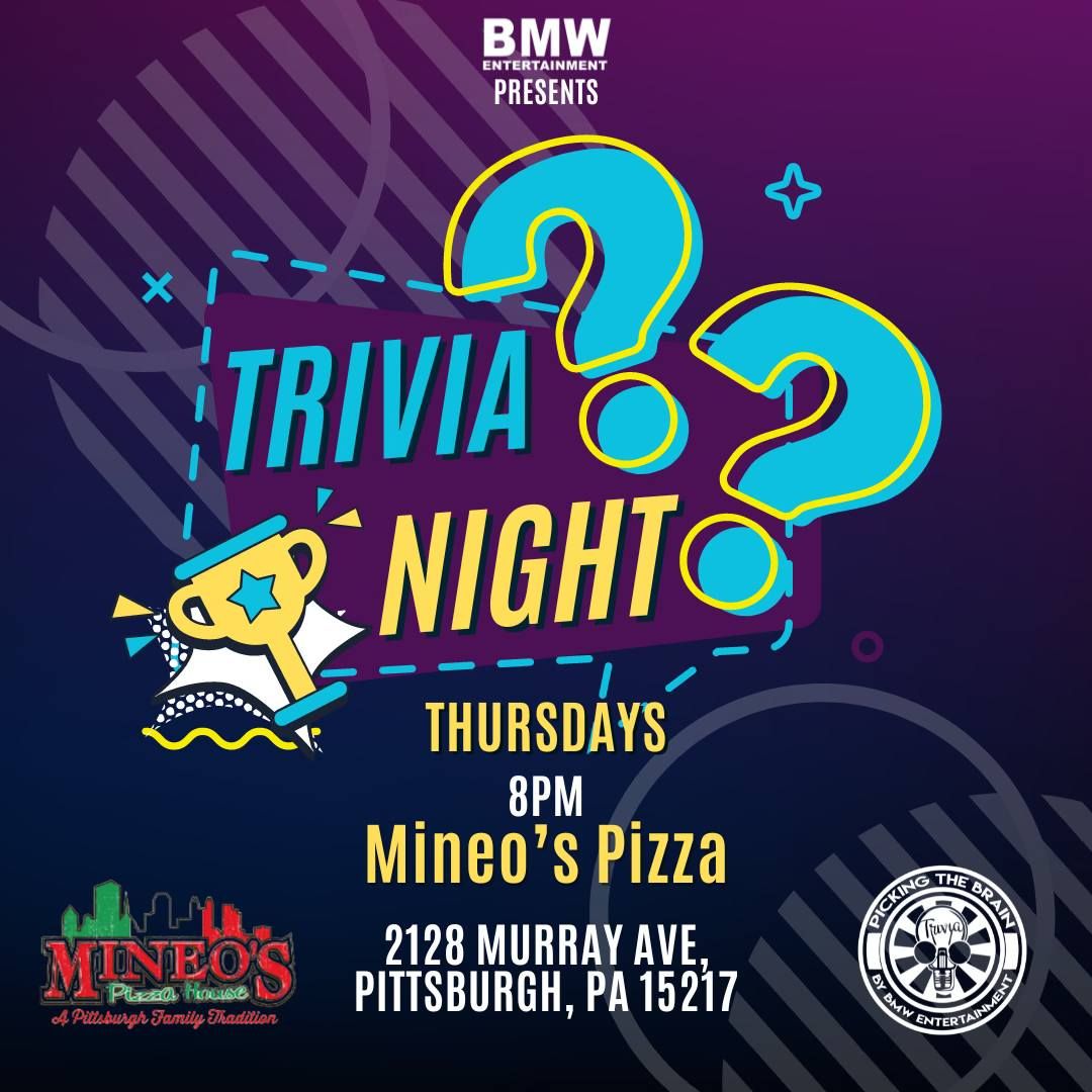 Trivia Night @ Mineo's Pizza (Squirrel Hill)