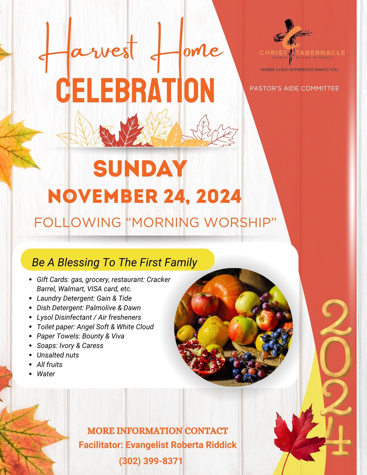 Harvest Home Celebration