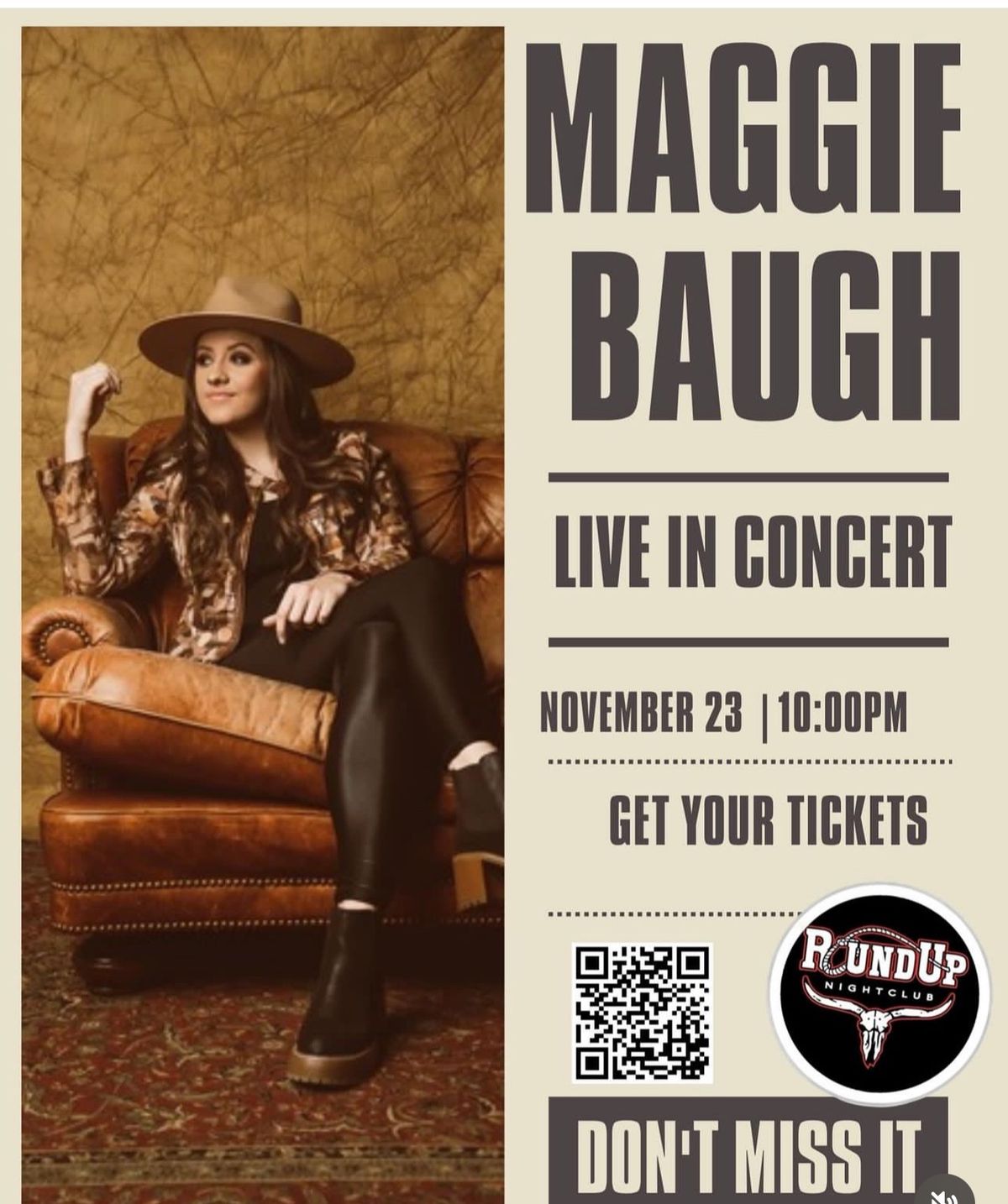 Maggie Baugh LIVE in Concert 