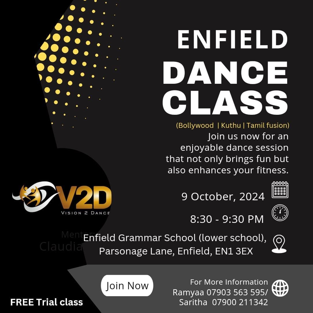 New V2D Dance Class Starting in Enfield!