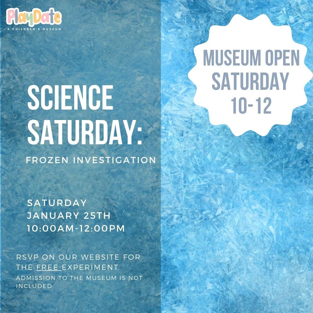 Science Saturday: Frozen Investigation 