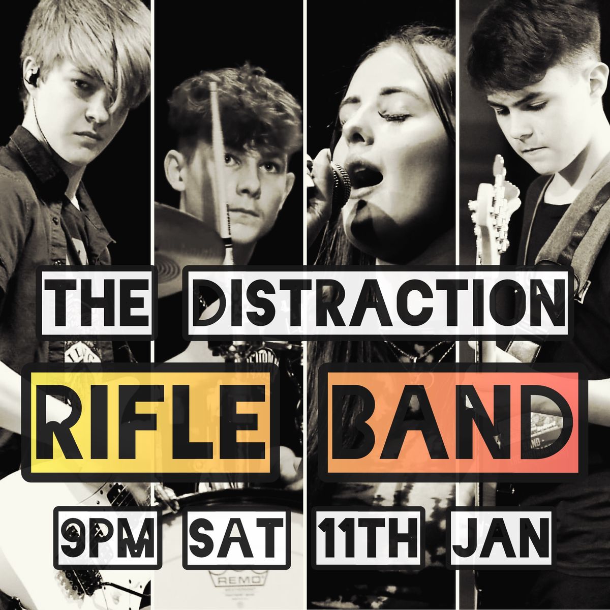 The Distraction @ Rifle Band Club - Live music