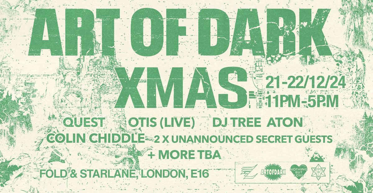 Art Of Dark - Xmas w\/ Quest, Otis (live), DJ Tree + more