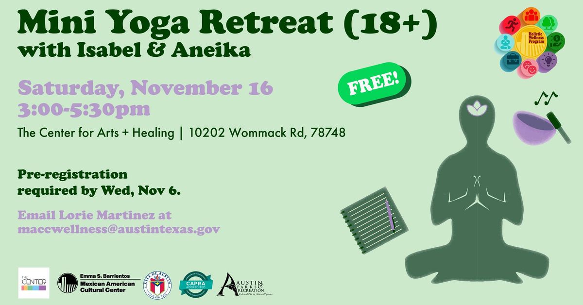 Mini Yoga Retreat with Isabel & Aneika (18+)